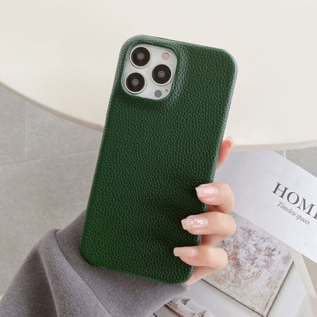 革製 iPhone14plus/14proカバー シンプル風 アイフォン13pro/12mini/11proケース おそろい 高品質 使いやすい [M2571]