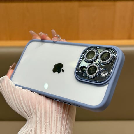 キラキラカメラカバー iPhone15pro/15promaxケース 黄ばまない 丈夫 iphone14/13/12proケース オシャレ 超人気[M3664]