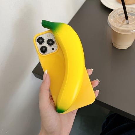 バナナ iphone16/15proケース ストレス解消 iphone14/13/12/SE3/11proカバー 面白い 可愛い プレゼントにおすすめ [M1924]