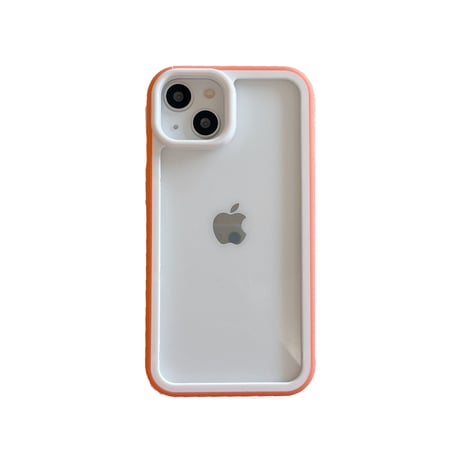 バンパー iPhone14/14proカバー 放熱 iPhone13/12/11promaxケース カラー枠 頑丈耐衝撃 シンプル風  男女兼用[M3191]