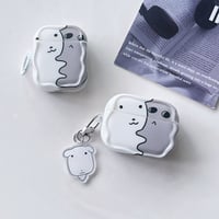 犬ちゃん Airpods Pro3ケース かわいい Airpods4/3カバー pro2/pro1 リング/キーホルダー プレゼントにおすすめ[M6406]