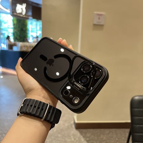 カメラスタンド付 iPhone17ProMax/17ケース レンズフィルムプレゼント iPhone17Pro/Airケース MagSafe対応 高級感たっぷり [M5710]
