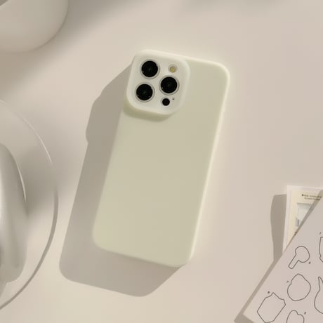 淡色系 iPhone15Pro/15ケース シリコン製 iPhone14Pro/13/12カバー 手さわりいい 丈夫 包装BOX付[M4502]
