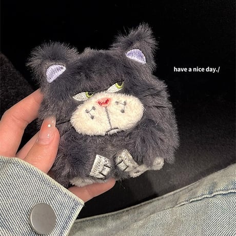 猫ちゃん AirPodsPro2ケース プレゼントにおすすめ airpods3/2保護ケース 柔らかい かわいい 秋冬人気アイテム[M3622]