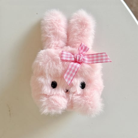 ふもふも兎 Airpods４ケース かわいい Airpods3/pro2カバー 可愛すぎる プレゼントにおすすめ [M4951]