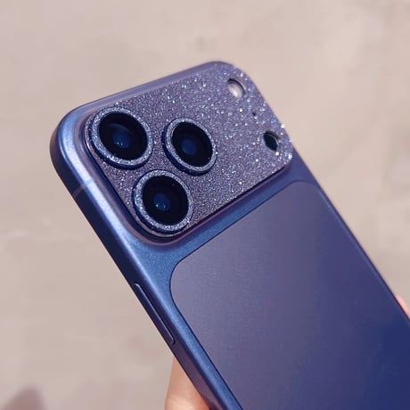 キラキララメレンズカバー iPhone17ProMax/17Pro 17/16/15proカメラレンズフィルム  輝く 保護力強い 美しい 頑丈 [M5771]