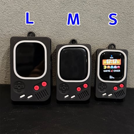 ゲーム機 AppleWatchケース ショルダーストラップ付 アップルウォッチ Ultra3/2/1 Series 11/10/9/8 SE3/2/1 シリコン 可愛い[M5754]