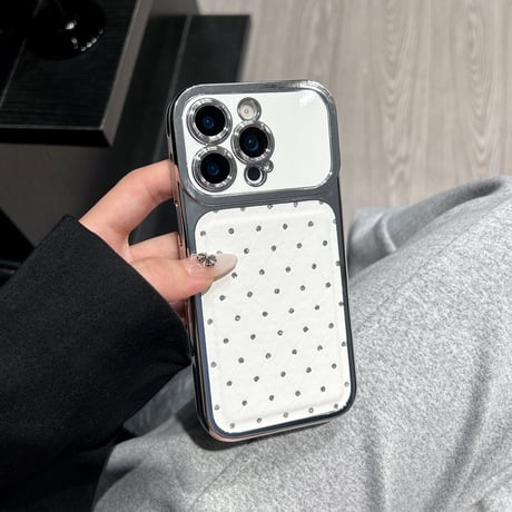 ダイヤデコ アイフォン17Pro/17ケース 星のようにキラキラ iPhone16Pro/15ProMaxケース オシャレ きれい 頑丈[M6129]