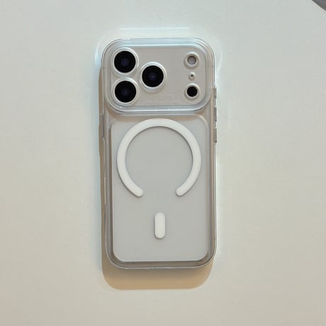 レンズカバー2つ iPhone17/17Proケース MagSafe対応 iPhone17Promax/16Pro/15Proケース 指紋防止 耐衝撃頑丈[M6109]
