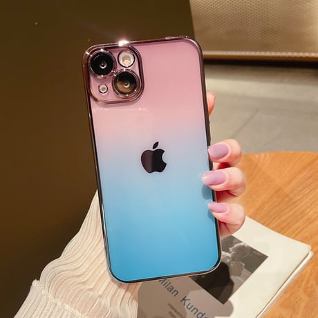 ガラスカメラレンズ保護カバー iphone14/14proケース  ハードケース  アイオン13/12proカバー 高透明感 お洒落 [M2240]