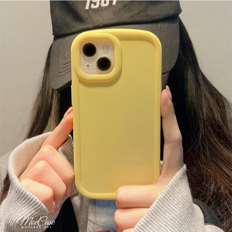 シンプル無地 iphone14/15ケース  シリコン製 アイフォン12/11カバー  かわいい 使いやすい お揃い 指紋防止[M3147]