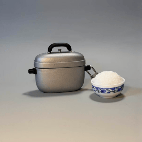 圧力鍋 Airpods Pro3ケース ご飯キーホルダー付 Airpods4カバー pro2ケース 可愛い ストラップ付 ギフトにおすすめ[M6049]