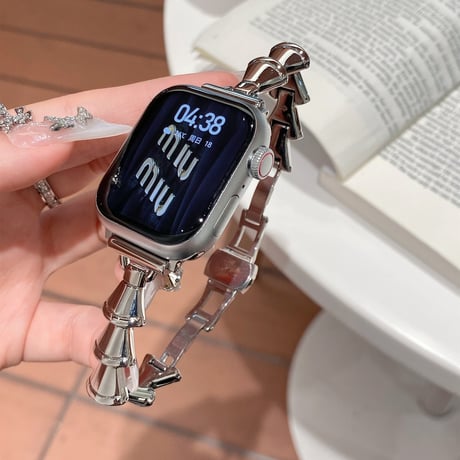 金属 Apple watch Series10バンド おしゃれ アップルウォッチバンド Ultra series8 7 6 5 4  3 2 SE SE2 高品質高級感[M5115]