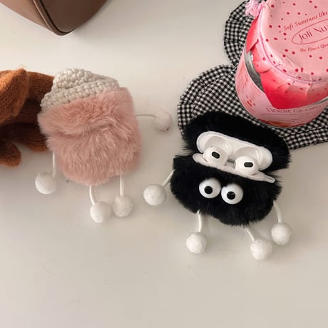 モンスター Airpods4ケース ふもふも 可愛い Airpodspro2カバー Airpods3/2 柔らかい ギフトに最適[M4909]