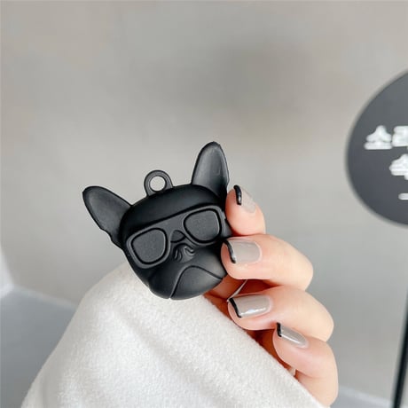 ブルドッグ AirTag ケース  キュート猫の爪 ベル エアタグ保護カバー 高品質ソフトケース  紛失防止M502