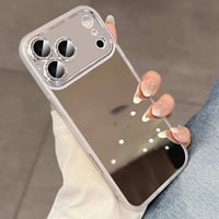 ミラー iPhone17Pro/17ケース キラキラレンズカバー iPhone17ProMax/16Pro/15カバー  きれい 丈夫 オシャレ [M5982]