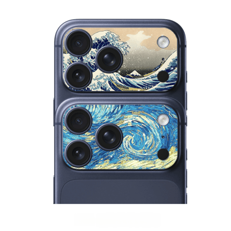 2点セット カメラカバーフィルム  iPhone17Pro iPhone17ProMax 波紋柄 犬と熊柄 猫柄 マット仕上げ 傷から保護 使いやすい [M6030]