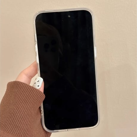 高級感 Magsafe iPhone15pro/15カバー オーロラ/レーザーカラー クリアアイフォン14プロ/13/12ケース 高品質 [M4383]