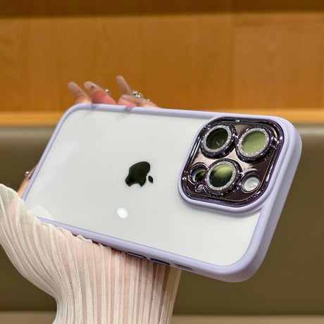キラキラカメラカバー iPhone15pro/15promaxケース 黄ばまない 丈夫 iphone14/13/12proケース オシャレ 超人気[M3664]