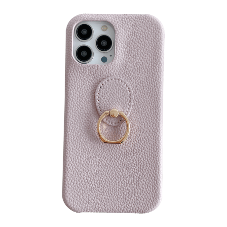 リング付レザーiphone14Plus/14proケース  高品質 高級感 iphone13mini/12/11カバー   シンプル  お揃い 実用 ファッションセンスいい[M2217]