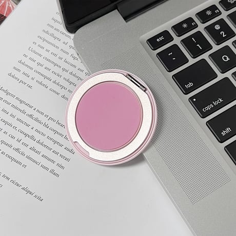 可愛いMagSafe対応スマホリング グラデーションカラー 磁石グリップ マグネット式スタンド 便利 ギフトに最適[M4862]