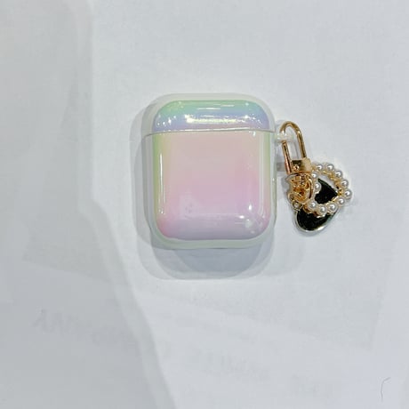 レーザー光る AirPodsPro2ケース 貝殻 真珠アクセサリー airpods3/2カバー 光る  お揃い ギフトにおすすめ[M2549]