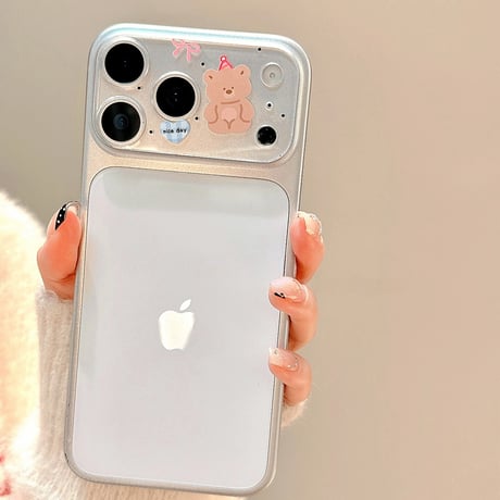 可愛いカメラ保護カバー  iPhone17Pro iPhone17ProMax ガラスレンズフィルム  動物柄 人気 傷から保護 ギフトにおすすめ [M5794]