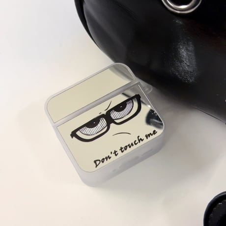 可愛い顔 Airpods4ケース 鏡付き AirpodsPro2ケース airpods3/2カバー ハートキーチェーン付 ギフトにおすすめ [M5325]