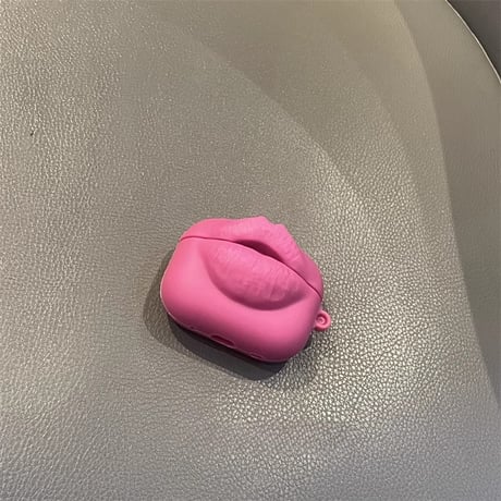 厚い唇 Airpods 4ケース 薔薇色 シリコン Airpodspro2/proカバー  Airpods第3/2世代 かわいい プレゼントにおすすめ[M5055]