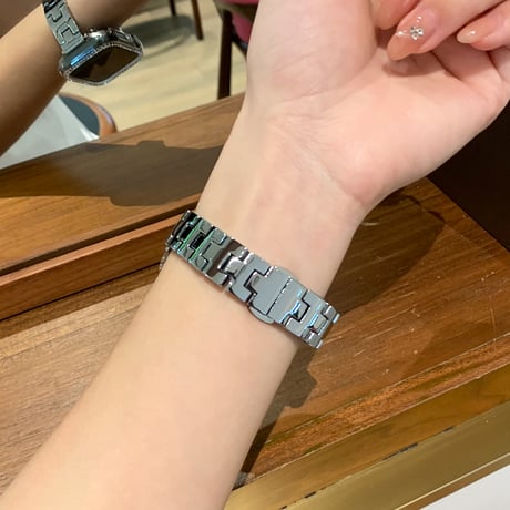 高級感 Apple watch Series10バンド おしゃれ金属 アップルウォッチバンド Ultra series8 7 6 5 4  3 2 SE SE2 高品質 セレブ愛用[M5201]