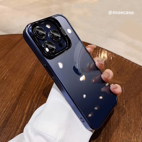レンズカバースタンド一体型 iPhone16Pro/15ProMaxケース iPhone14pro/13promax/12クリアケース 耐久性 頑丈[M3539]
