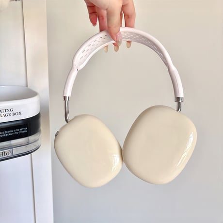 シンプル AirPodsMax2/1ケース 軽量頑丈 エアーポッズ マックス専用カバー 男女兼用 お揃い[M5239]
