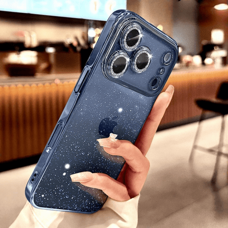 キラキララメレンズフィルム iPhone17pro/17ケース 星空のように輝く アイフォン17promax/Air/16proカバー 黄ばまない オシャレ 人気品 [M5724]
