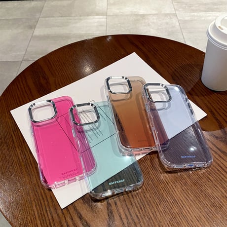 キラキラ半透明 iPhone16/16Proケース おしゃれ 黄ばまない iPhone15pro/14/13proカバー シンプル 耐久性 [M4727]