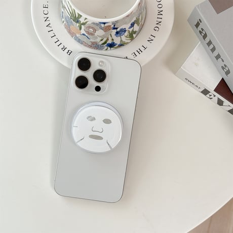 フェスパック スマホグリップ マグネットタイプ スタンド付き 大人可愛い 実用 ギフトにおすすめ[M5242]