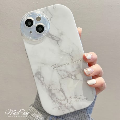 大理石調 iphone14/13proケース 頑丈耐衝撃 アイフォン12プロ/11カバー 高級感ぼかし 淡色 全面保護 お揃い[M3031]