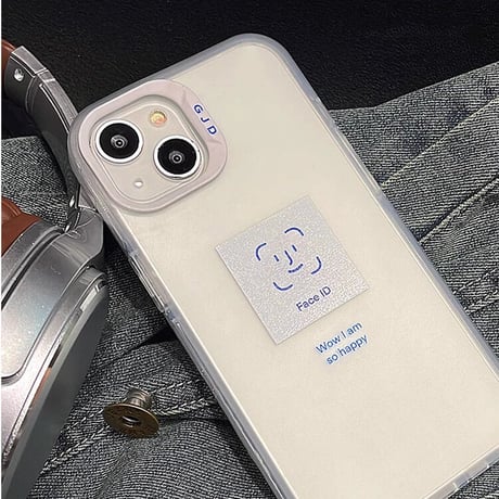 FACE ID iPhone14Pro/13ケース 指紋防止 アイフォン12pro/11カバー シンプル お揃い 男女兼用 頑丈 ギフトにおすすめ[M3365]