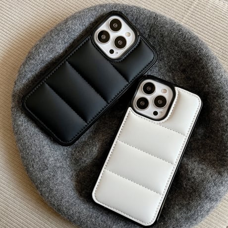 ダウンジャケット iphone16/15promaxケース  レザー シンプル iphone14pro/13/12/11promaxカバー  高品質 冬人気品 お揃い 男女兼用 M1333