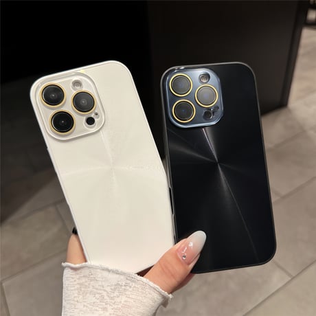 オーロラ光る iPhone16Pro/16ケース 頑丈 高級感 iPhone15Pro/14promax/13カバー レンズ保護 耐久性あり [M5399]