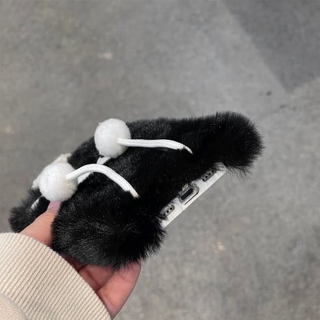 帽子つけるモンスター iphone14/14proケース  リボンカメラカバー アイフォン13/12/11カバー お揃い  ギフトにおすすめ[M2324]