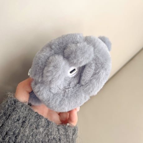 象ぬいぐるみ Airpods3/Pro2ケース かわいい エアーポッズケース 柔らかい 手さわりいい ギフトにおすすめ[M3808]