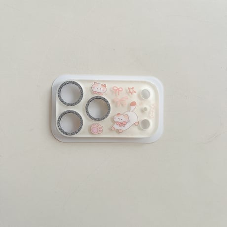 可愛い動物柄 カメラ保護カバー  iPhone17Pro iPhone17ProMax ガラスレンズフィルム  頑丈 人気 傷から保護 ギフトにおすすめ [M5931]