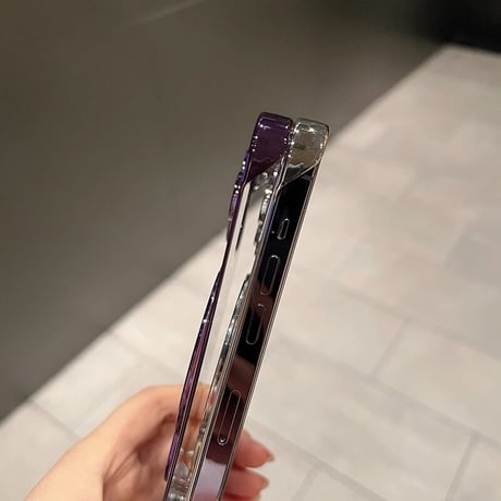 MagSafeリング iPhone15Pro/15ProMaxケース  耐久性 黄ばまない 薄型軽量 iPhone14/12/13Proカバー [M3552]