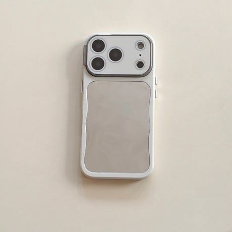 ミラー iPhone17Promax/17プロケース カメラカバー付き iPhone16Pro/15/14ケース 淡色系 頑丈 人気品[M6071]