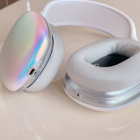 おしゃれ AirPodsMaxケース グラデーションカラー エアーポッズ マックス専用カバー きれい 可愛い ギフトにおすすめ[M4299]