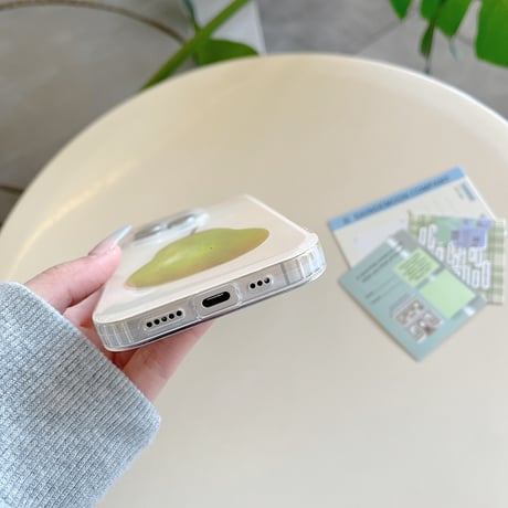 梨柄 iPhone16/16promaxケース  可愛い iPhone15pro/14/13proケース 涼しい感じ 丈夫 シンプル風[M5224]