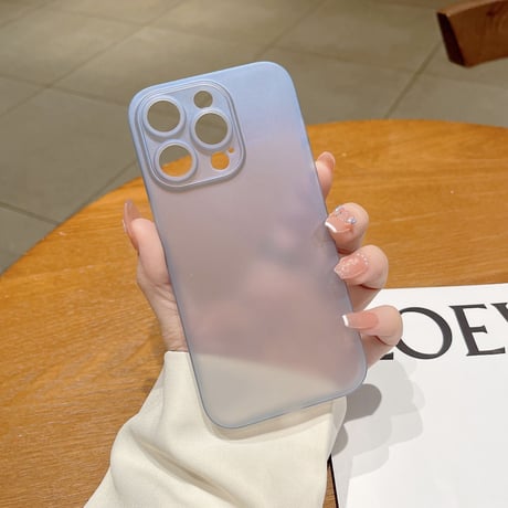 薄型 iPhone14plus/14proケース 指紋防止 アイフォン13mini/12/11proカバー 黄ばまない 軽い ハードケース[M2233]