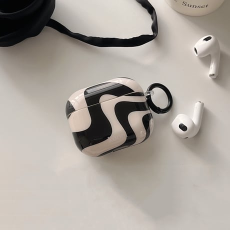 シック Airpodspro2/1ケース 丈夫 airpods3/2/1カバー リング付き 可愛い ギフトに最適[4401]