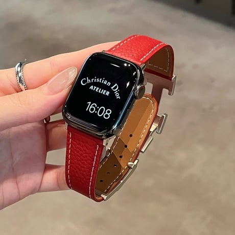 マグネット式  アップルウォッチバンド レザー シック AppleWatch S11/10 バンド 高級感 Ultra series8 7 6 5 4  3 2 SE SE2 おしゃれ[M6175]