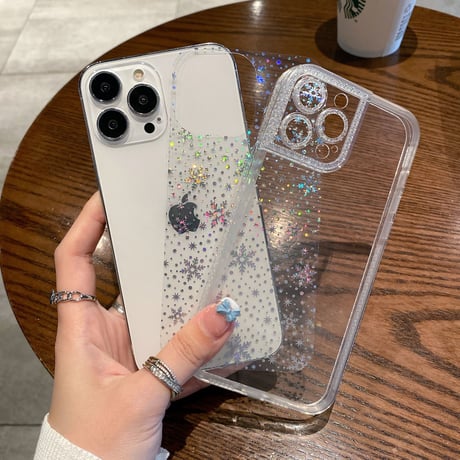 キラキラしたシール  お洒落 iphone16/15/14/13/12/11ケース対応   可愛い 光る 取り付け/取り外し自由 ファッションセンスいい[M2145]